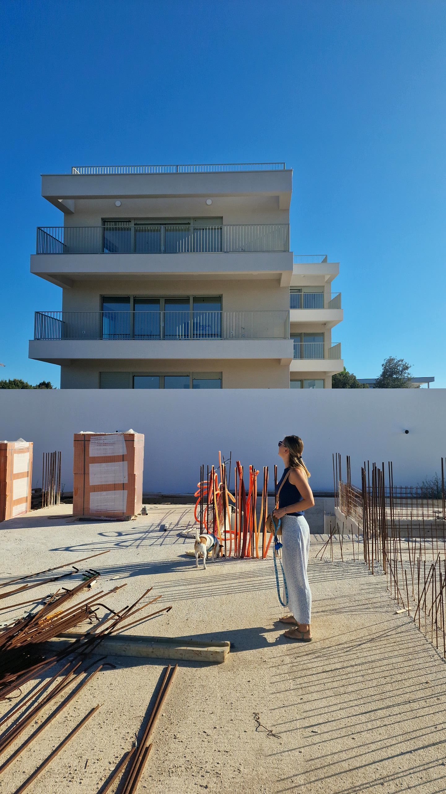Construction progress